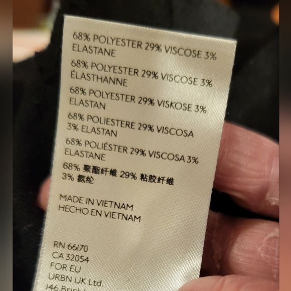 We The Free Women's black oversized Cowl neck Top Small - Picture 5 of 12